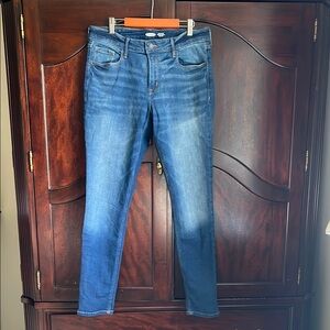 Women’s Old Navy Rockstar Super Skinny Mid-Rise Jeans Size 12 Long